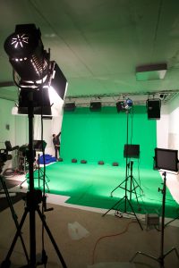 Greenscreen für Musikvideo Produktion im Studio Leipzig